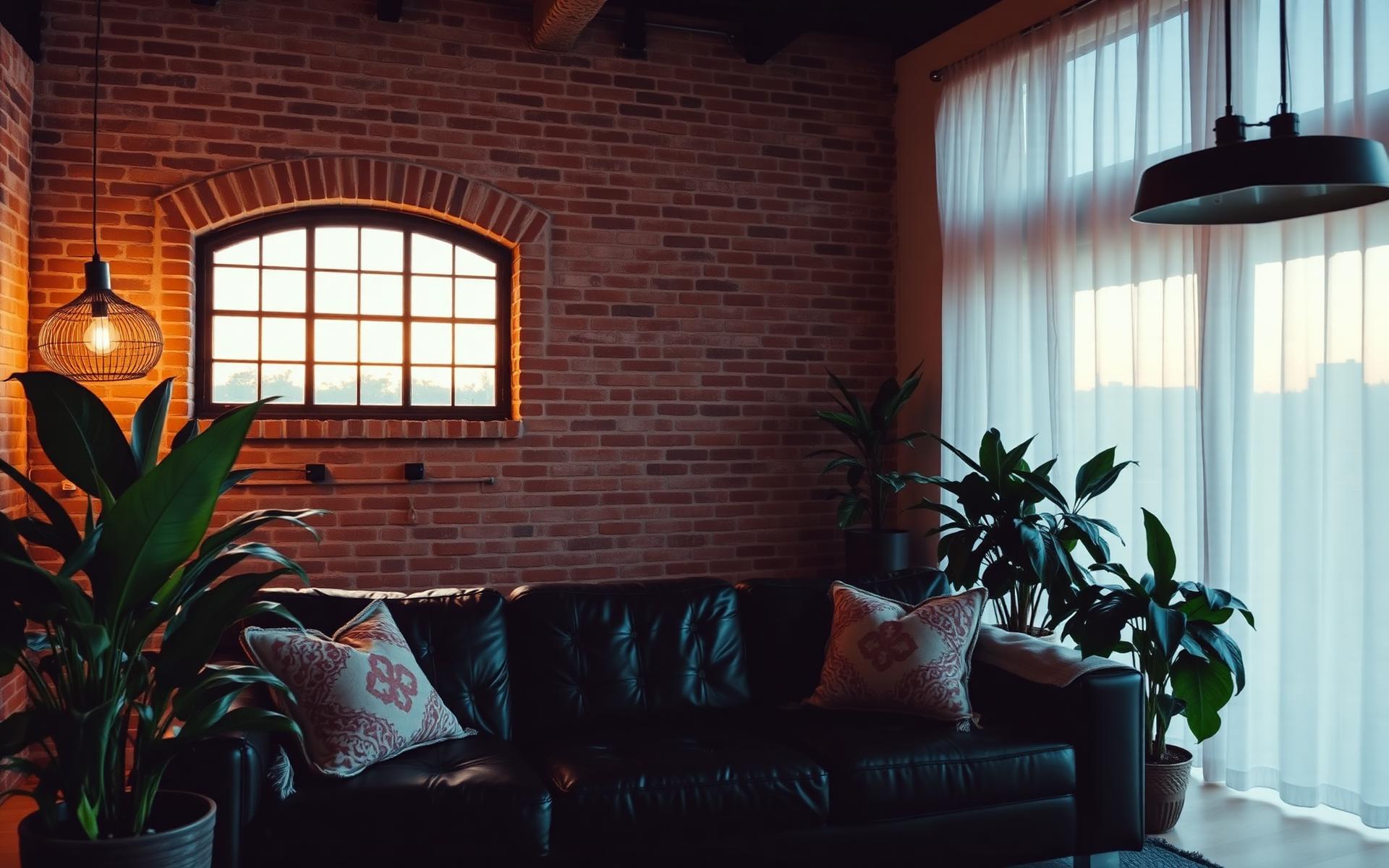 Salón moderno amueblado en una vivienda gestionada por Janeiro Real Estate